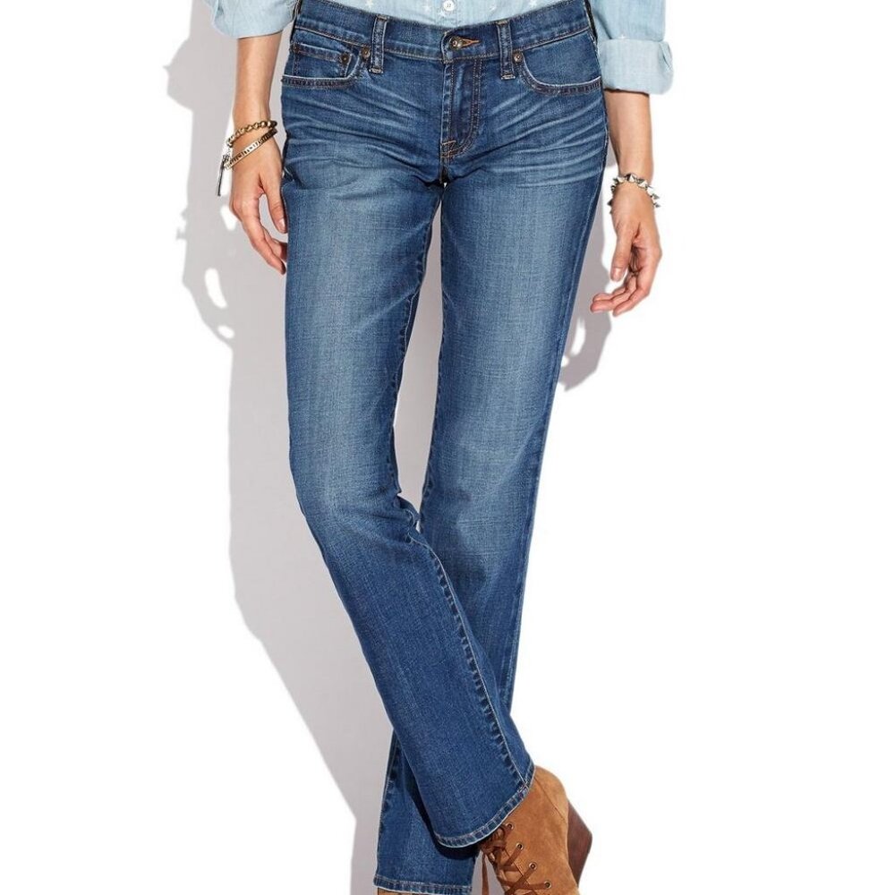 Lucky Brand Jeans Classic Rider Relaxed Bootcut Western Boho Size 8/29 #7W10230